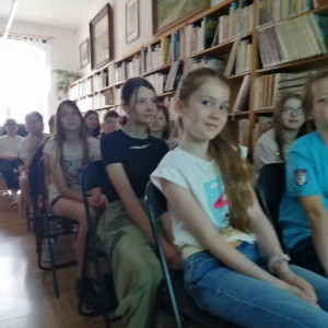 5.A v knihovně