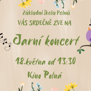 Jarní koncert pěveckého sboru