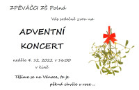 Pozvánka na Adventní koncert