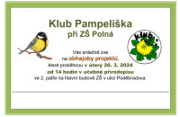 Pozvánka Klub Pampeliška - obhajoby projektů